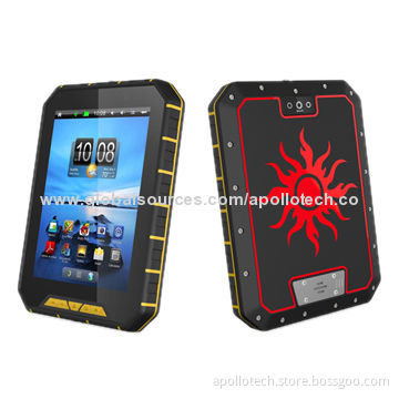 8" Waterproof Android Tablet PCs, with IP68 Waterproof Level, Shooting/Lighting Underwater of 10-15m